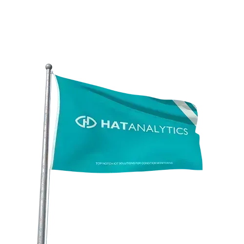 HAT branded flag